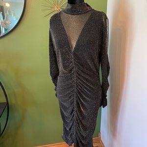 Venus sparkly black dress!